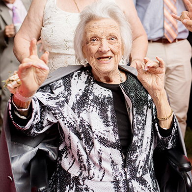 Moms and Grandmothers at Weddings:
Happy Mother's Day